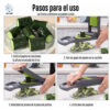Rallador - Cortador - Picadora De Verduras y Frutas  "Envío GRATIS en el 90% de México."