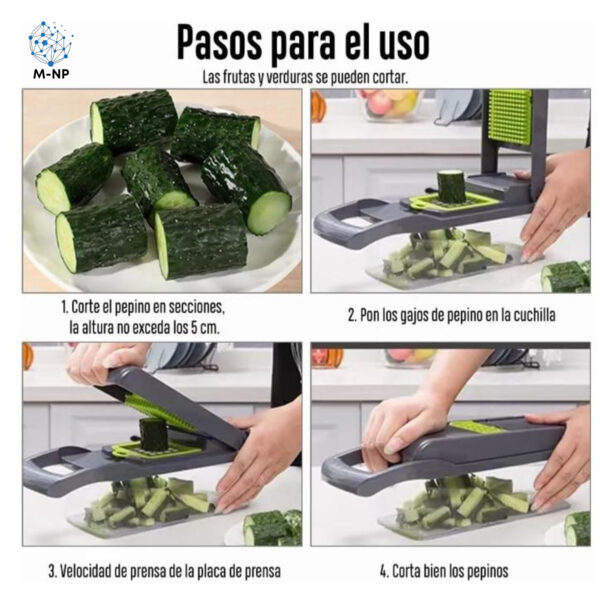 Rallador - Cortador - Picadora De Verduras y Frutas  "Envío GRATIS en el 90% de México."