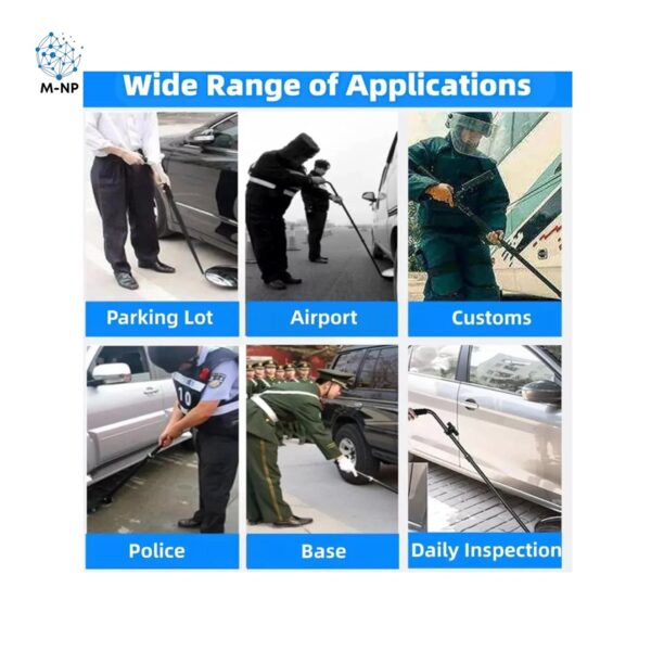 Espejo De Inspección Vehicular Con Lampara Recargable 30cm ¡Envío GRATIS y entregas en menos de 6 días!