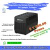 Regulador De Voltaje Power Pro Plus 120v P/ Laptops, Tv Negro ¡Envío GRATIS y entregas en menos de 6 días!