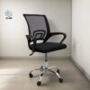 Silla Ejecutiva Stay Elit Oficina Ergonómica Escritorio Negro tapizado de malla transpirable