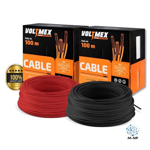Paquete 2 Rollos Calibre 12 Awg De 100 Metros C/U ¡Envío GRATIS y entregas en menos de 6 días!