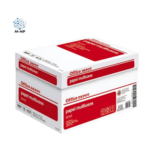 Caja De Papel Office Depot 5000 Hojas Color Blanco ¡Envío GRATIS y entregas en menos de 6 días!