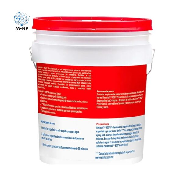 Slide3 Pegamento Resistol 850 Profesional 20 Kg Blanco ¡Envío GRATIS y entregas en menos de 6 días!