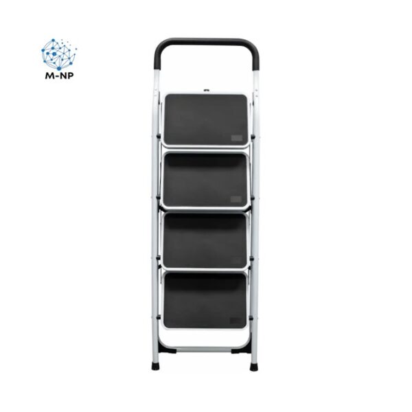 Escalera Tubular Plegable Taburete Acero 4 Escalones Surtek Blanco  ¡Envío GRATIS y entregas en menos de 6 días!