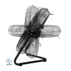 Ventilador Industrial De Piso Y Pared Narvik De 20 Pulgadas, Potente, Aspas Metálicas, 3 Velocidades