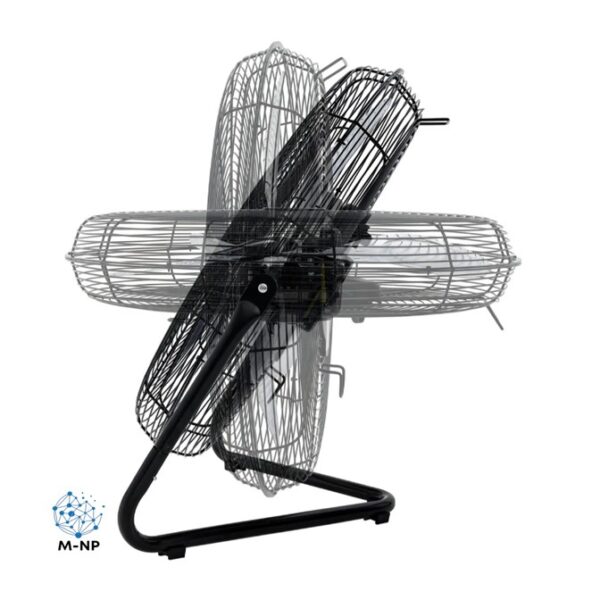 Ventilador Industrial De Piso Y Pared Narvik De 20 Pulgadas, Potente, Aspas Metálicas, 3 Velocidades