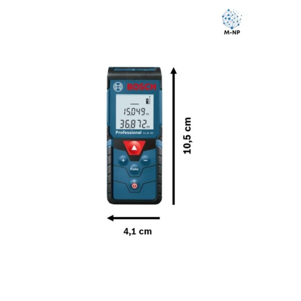 Slide9 Medidor Láser Bosch Glm 40 Alcance 40m Con Estuche ¡Envío GRATIS y entregas en menos de 6 días!