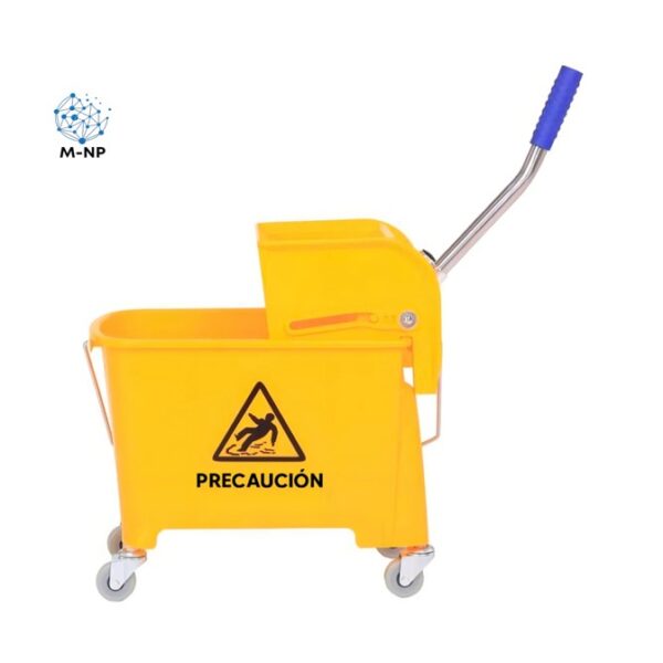Slide4 Cubeta Exprimidor Centrífuga Komfort BOB 101 Amarillo 20L con Ruedas