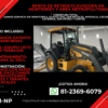 Renta de Retroexcavadora DEERE  ¡Servicio Profesional!   -    ¡Cotización inmediata sin compromiso!