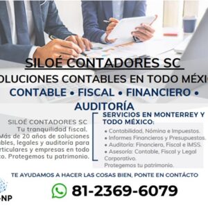 SILOÉ CONTADORES SC | Soluciones Contables en Todo México